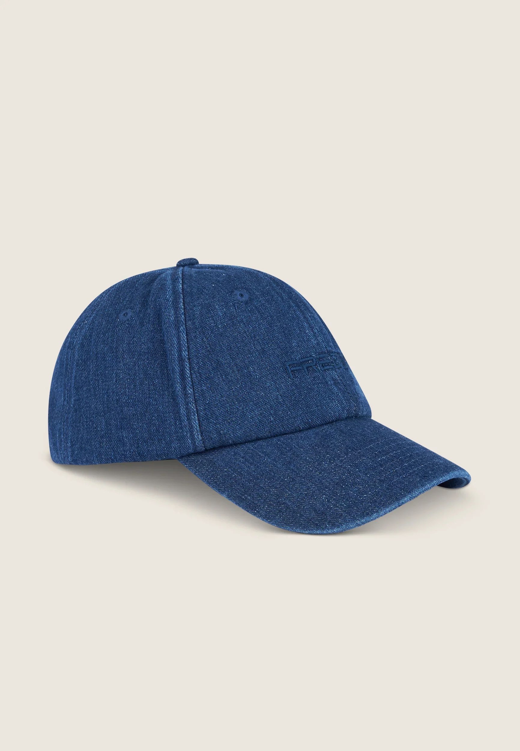 Baseball Cap - Dark Blue Denim - Image 2