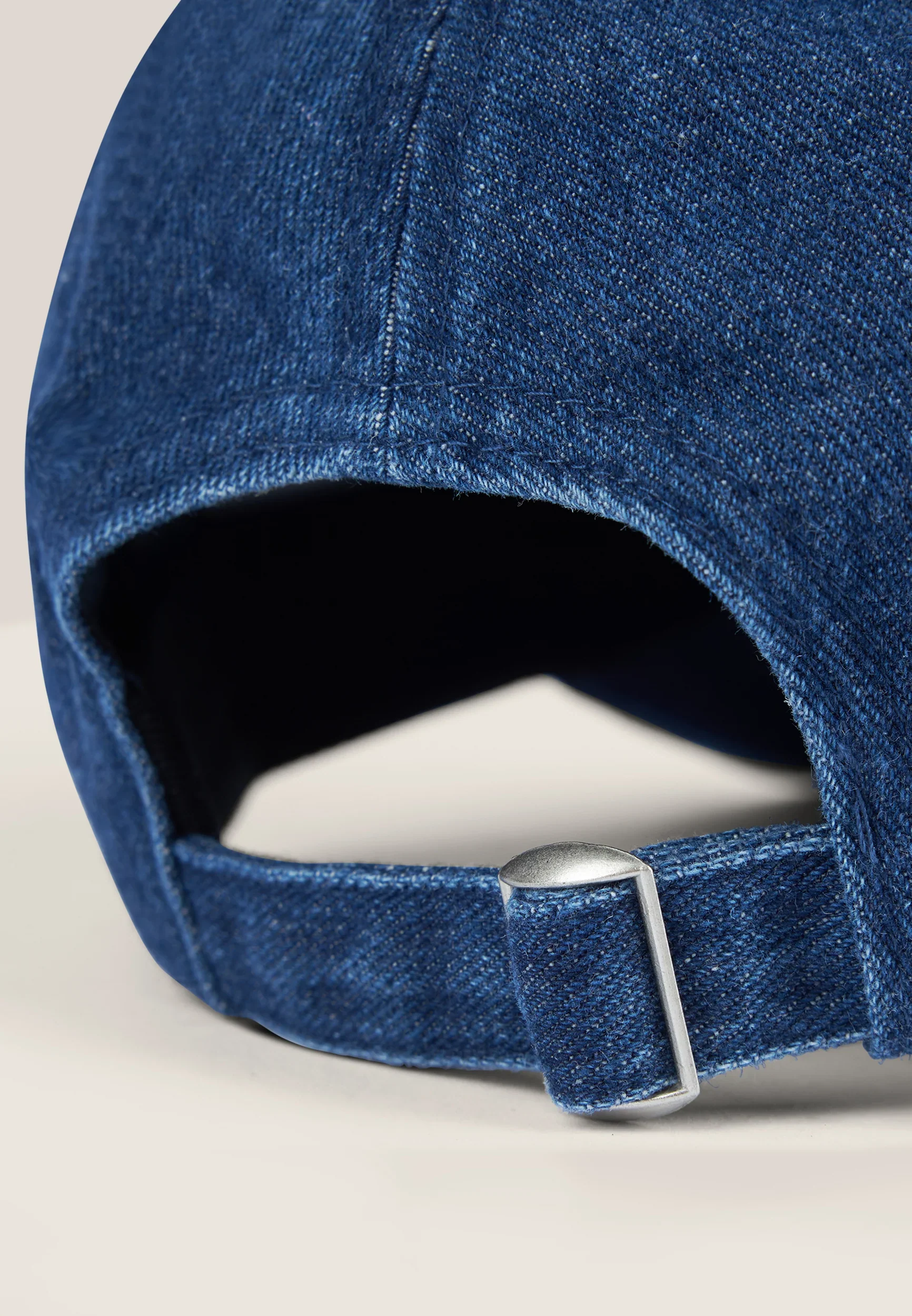 Baseball Cap - Dark Blue Denim - Image 3