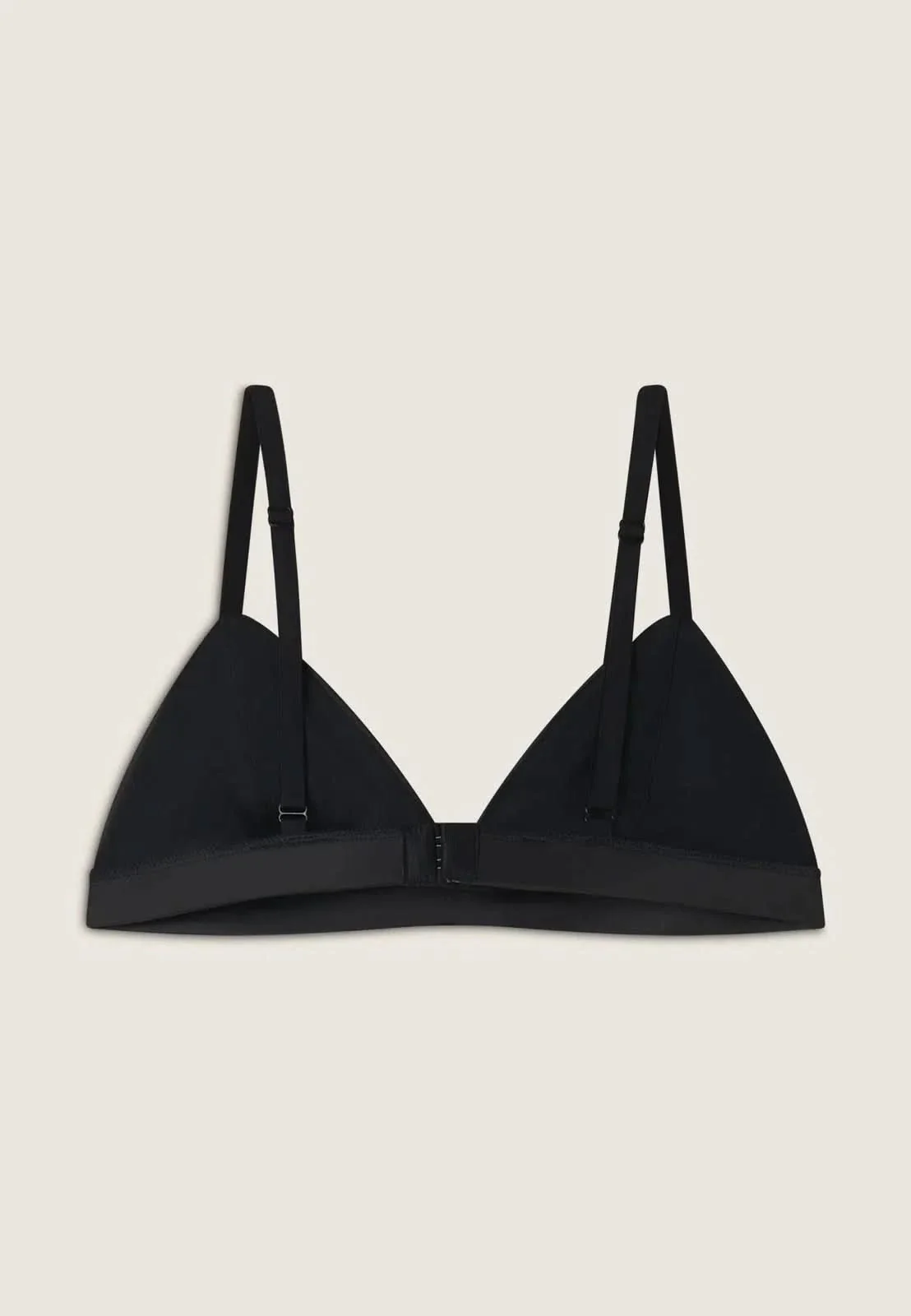 Faux Leather Bralette - Black - Image 3