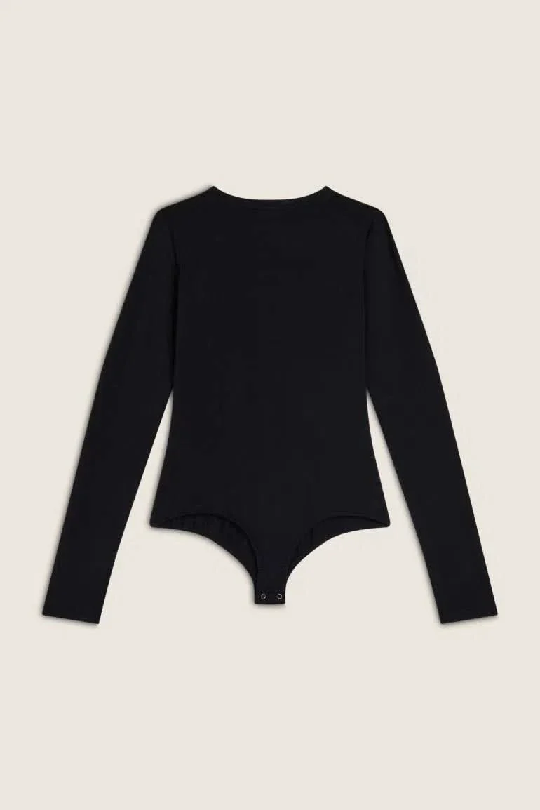 FREDDY Long Sleeve Bodysuit - Black - Image 3