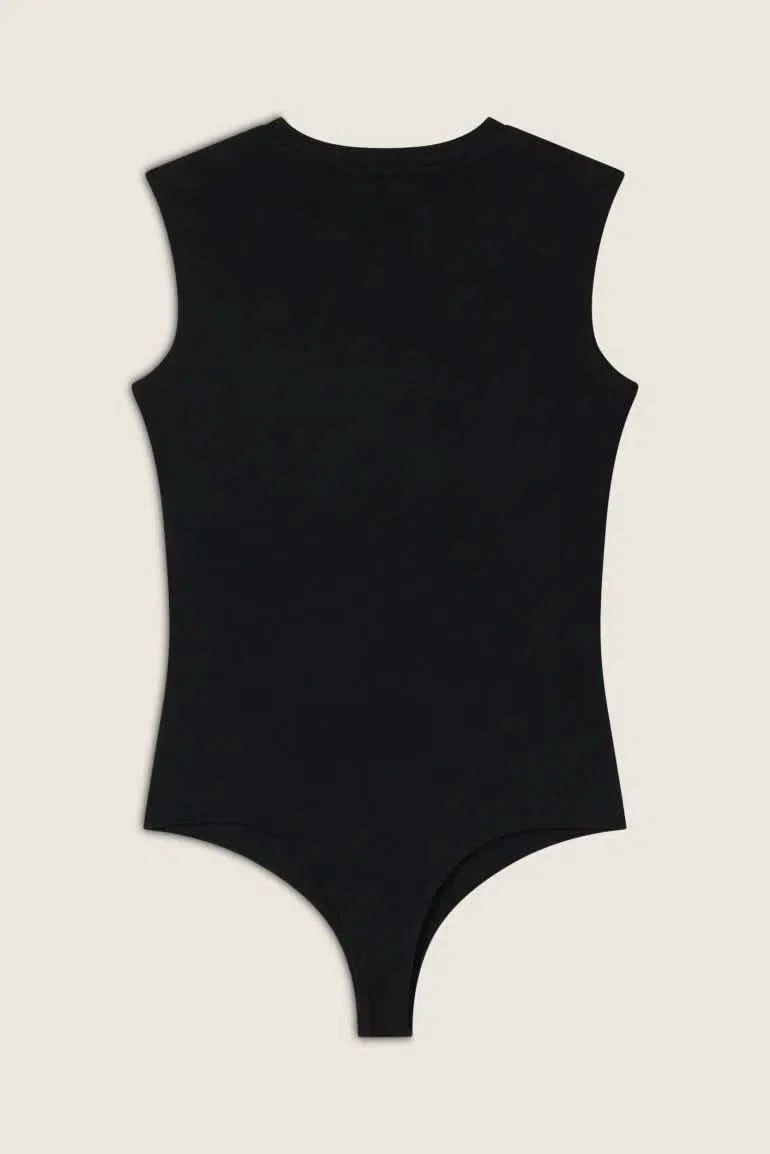 FREDDY Tank Bodysuit - Black - Image 5