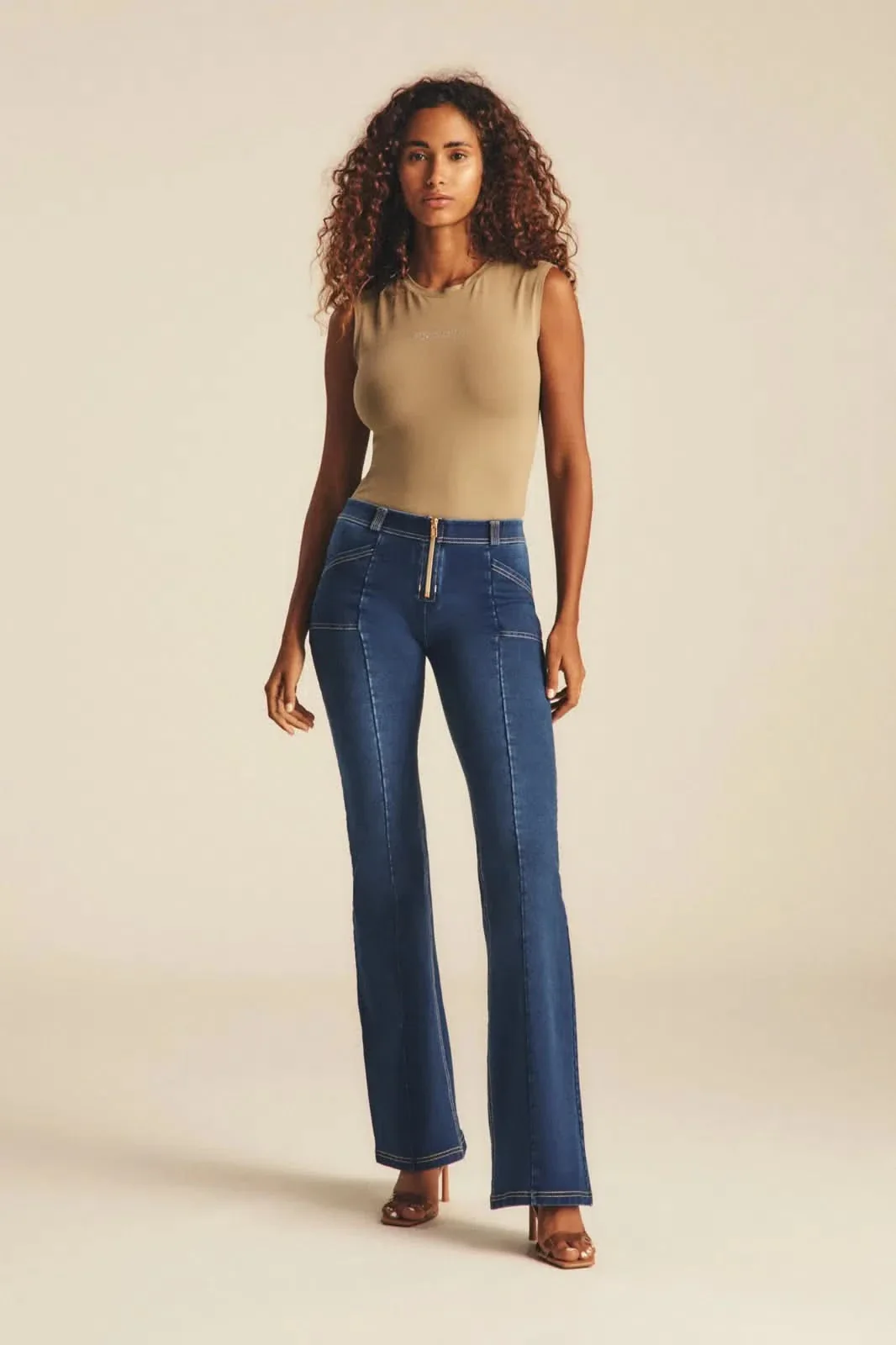 FREDDY Tank Bodysuit - Sage Green - Image 2