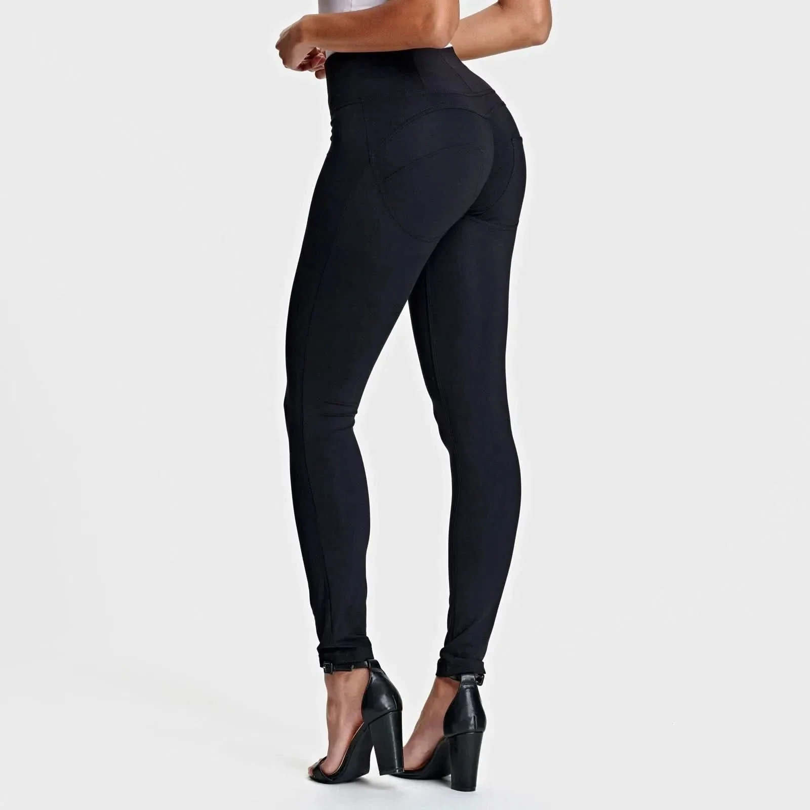 WRUP Diwo Pro - High Waisted - Full Length - Black - Image 5