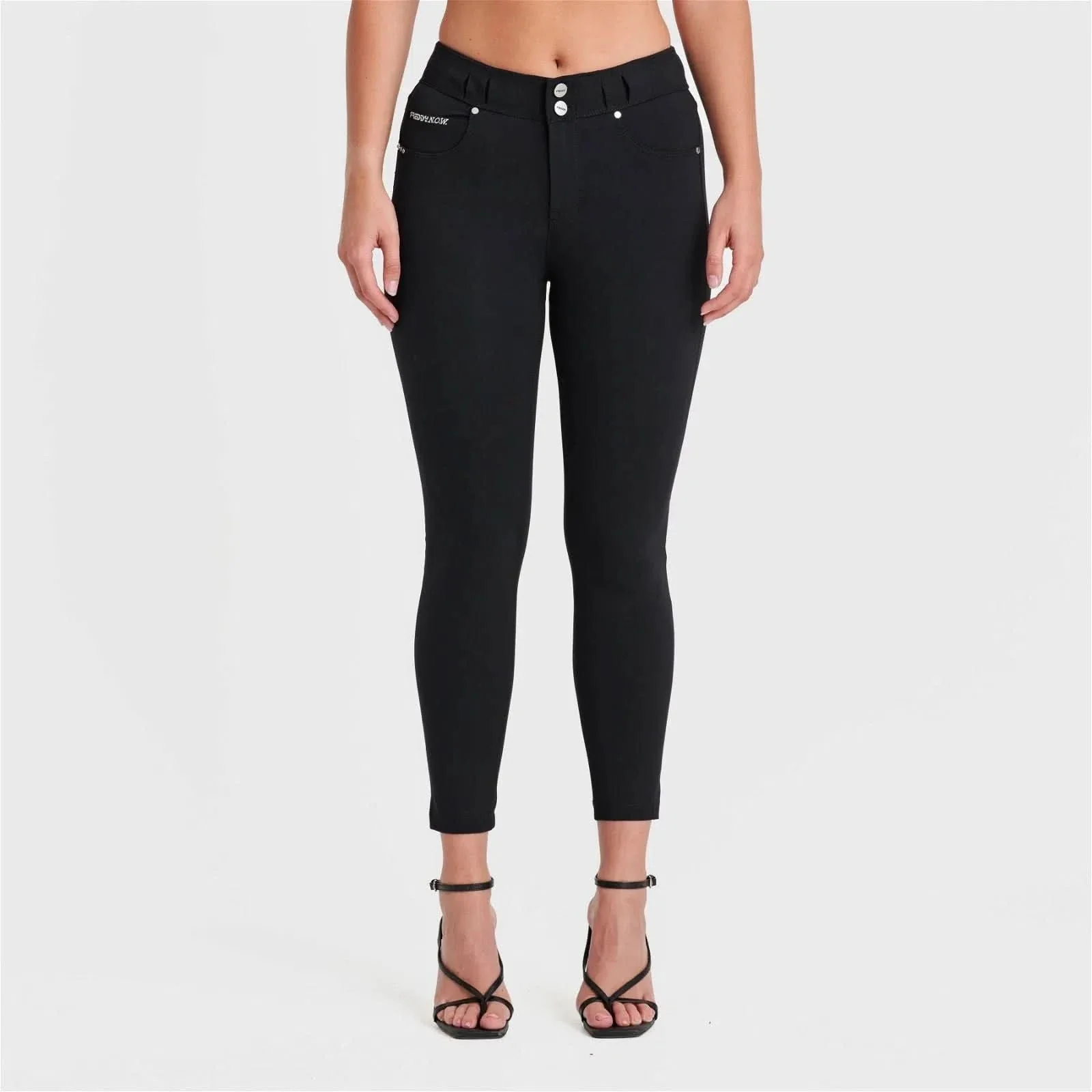 N.O.W.® Diwo Pro - High Waisted - 7/8 Length - Black - Image 4