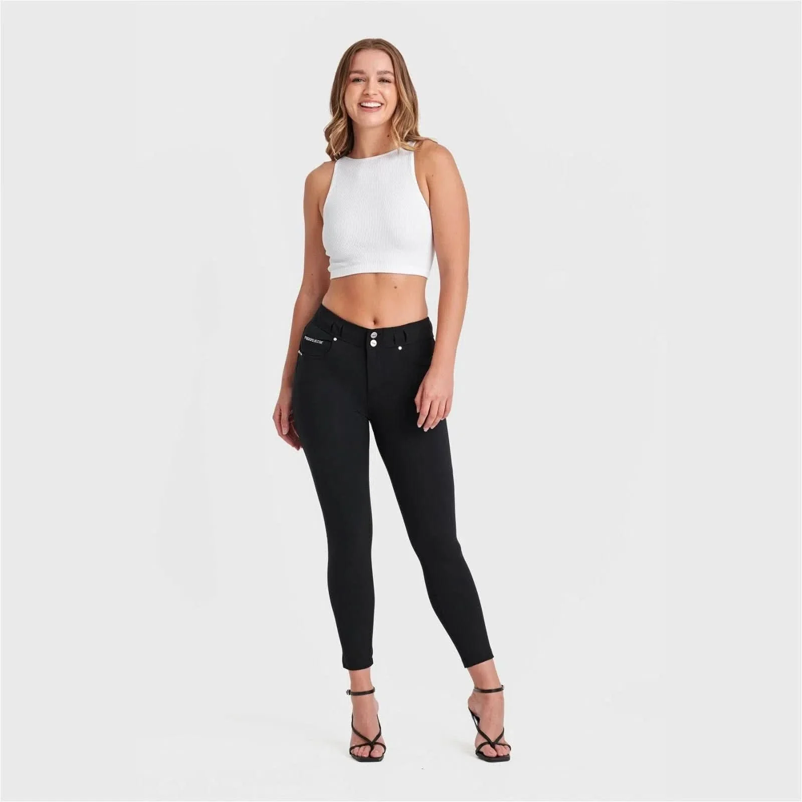 N.O.W.® Diwo Pro - High Waisted - 7/8 Length - Black - Image 8