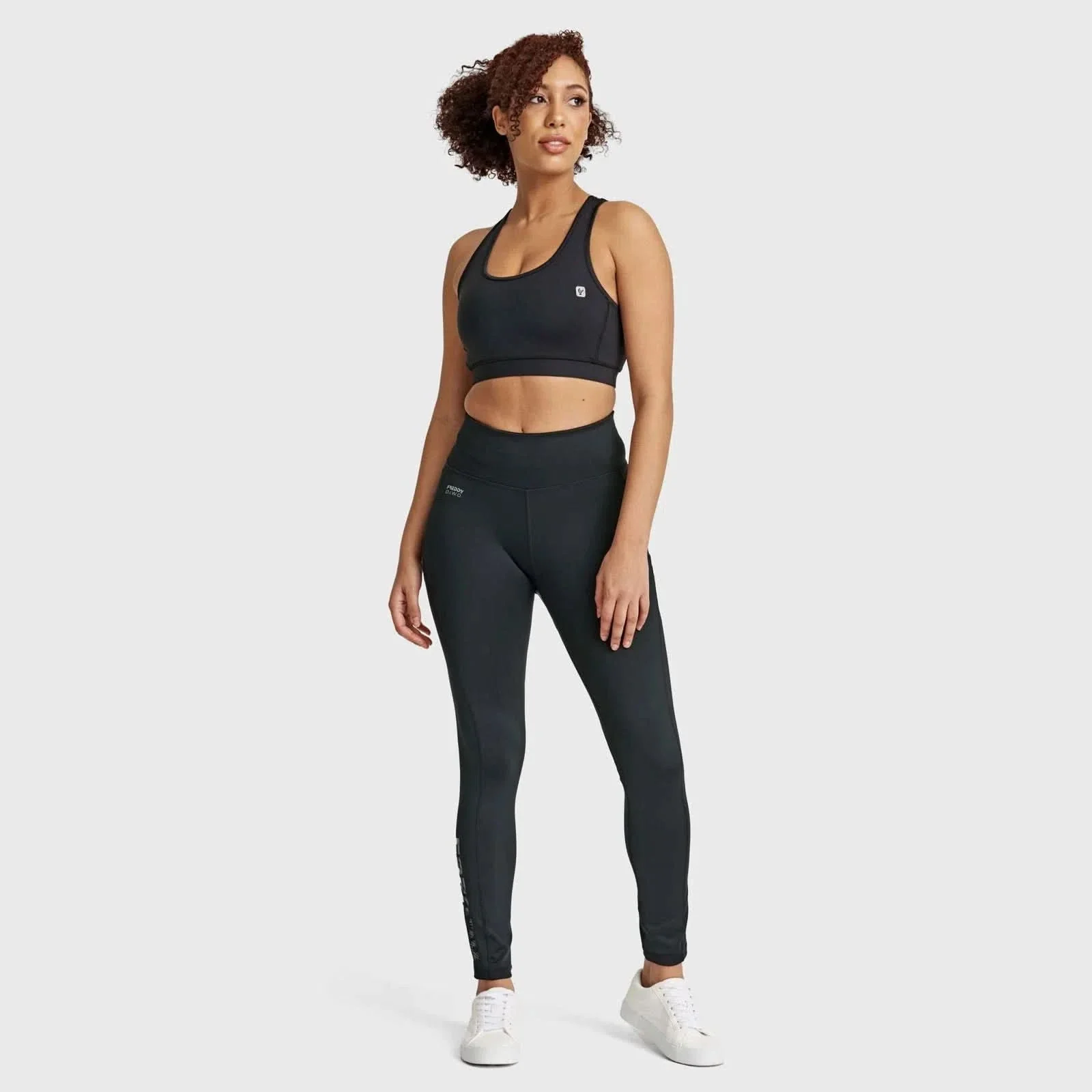 WRUP Diwo Sport - High Waisted - 7/8 Length - Black - Image 5