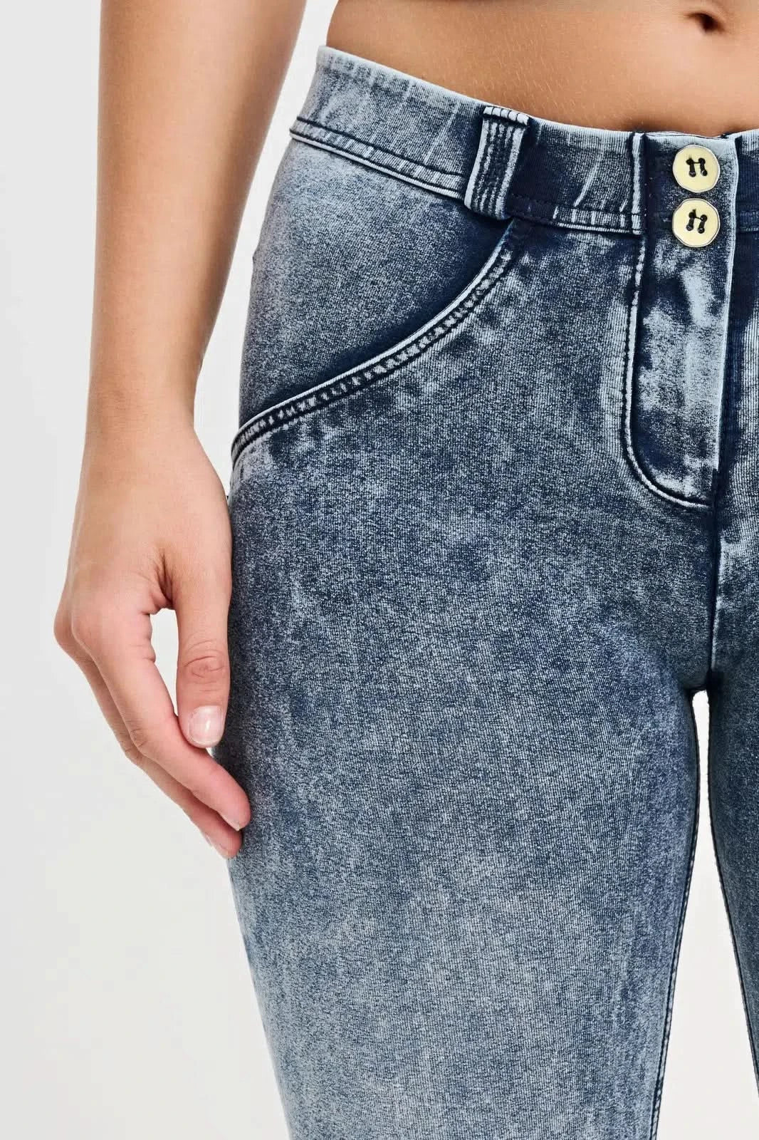 WRUP Denim - Mid Rise - Full Length - Stonewash - Image 7