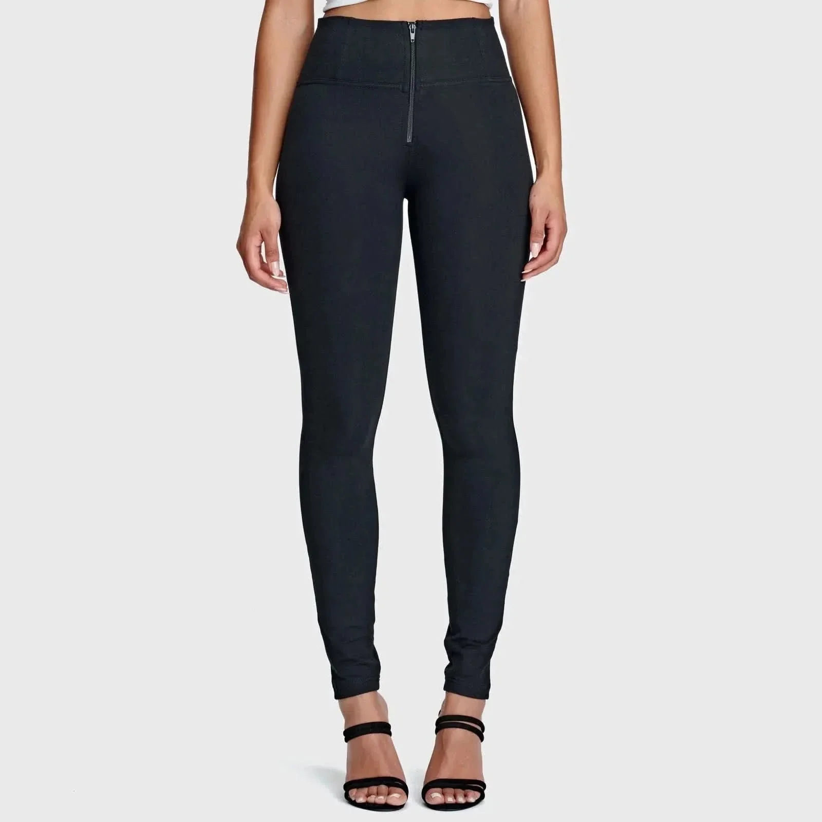 WRUP Fashion - High Waisted - Full Length - Black - Image 6