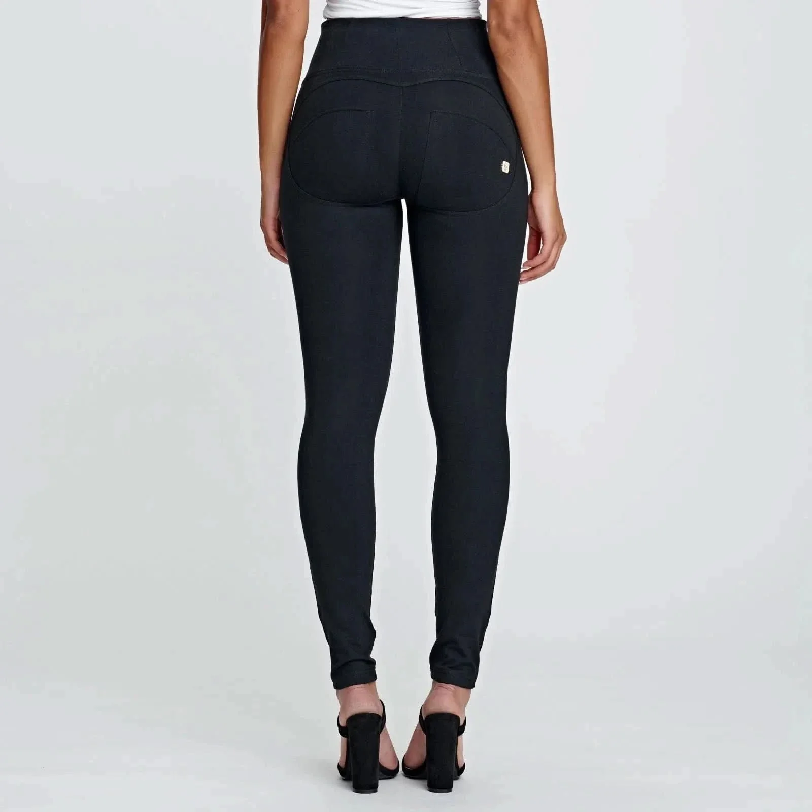 WRUP Fashion - High Waisted - Full Length - Black - Image 7