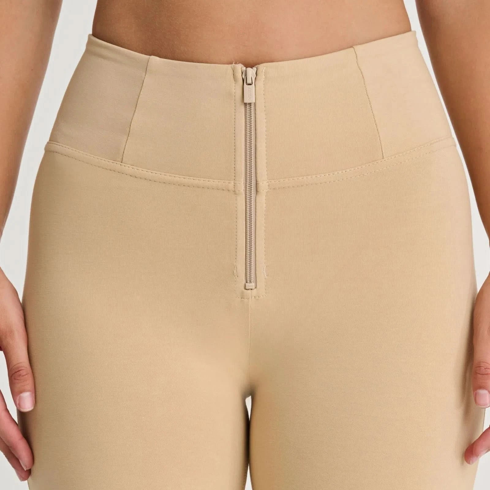WRUP Fashion - High Waisted - Full Length - Latte - Image 5