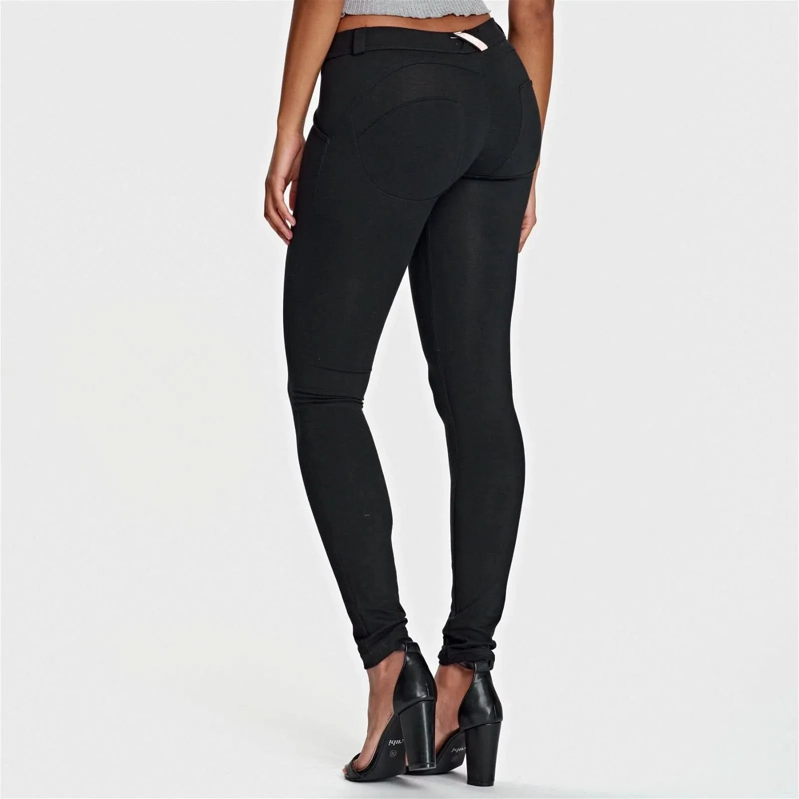 WRUP Fashion - Low Rise - Full Length - Black - Image 3