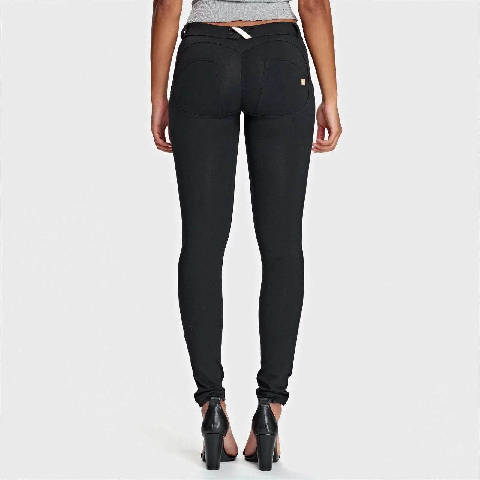 WRUP Fashion - Low Rise - Full Length - Black - Image 5