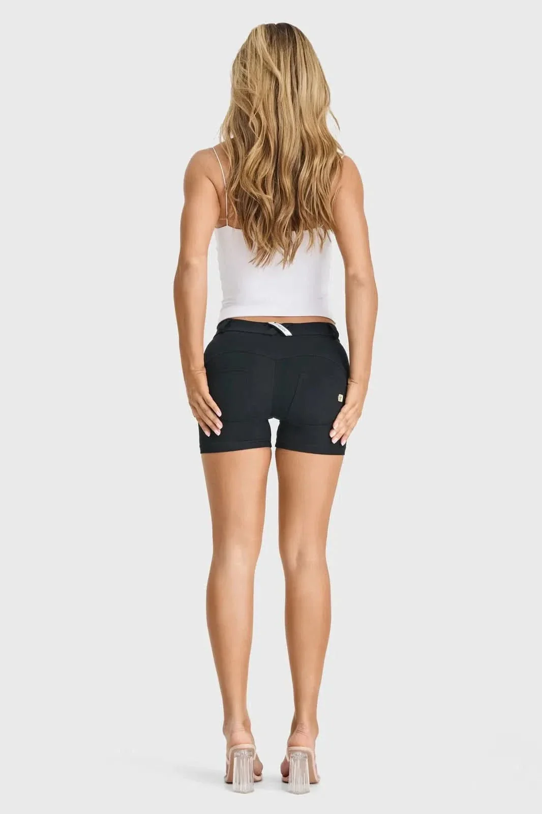 WRUP Fashion - Mid Rise - Shorts - Black - Image 2