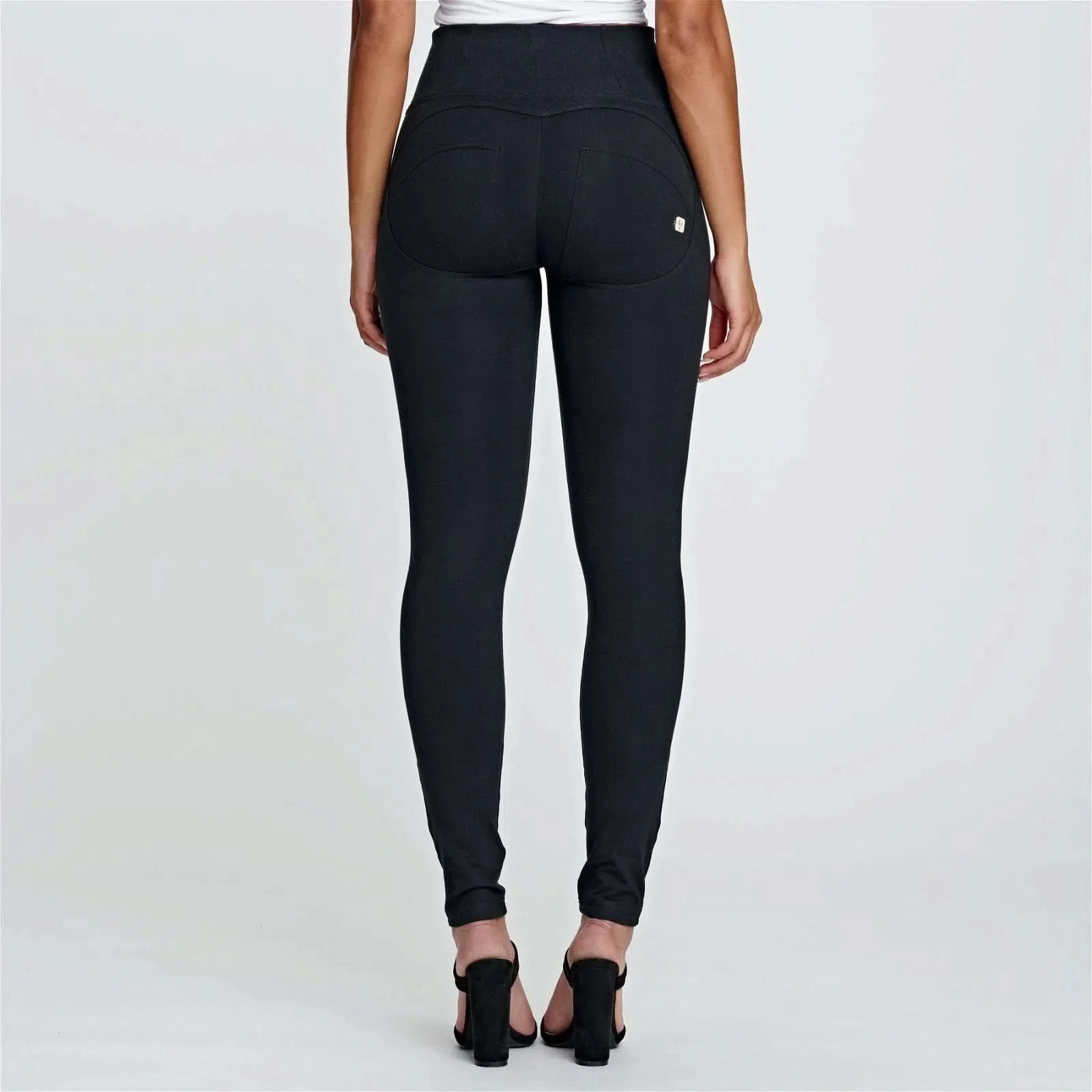 WRUP Fashion - High Waisted - Full Length - Black - Image 7