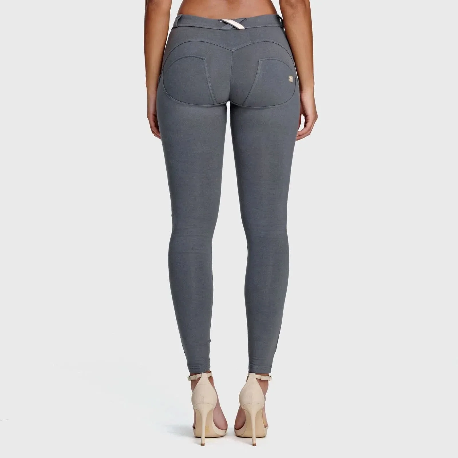 WRUP Fashion - Mid Rise - Full Length - Grey - Image 3