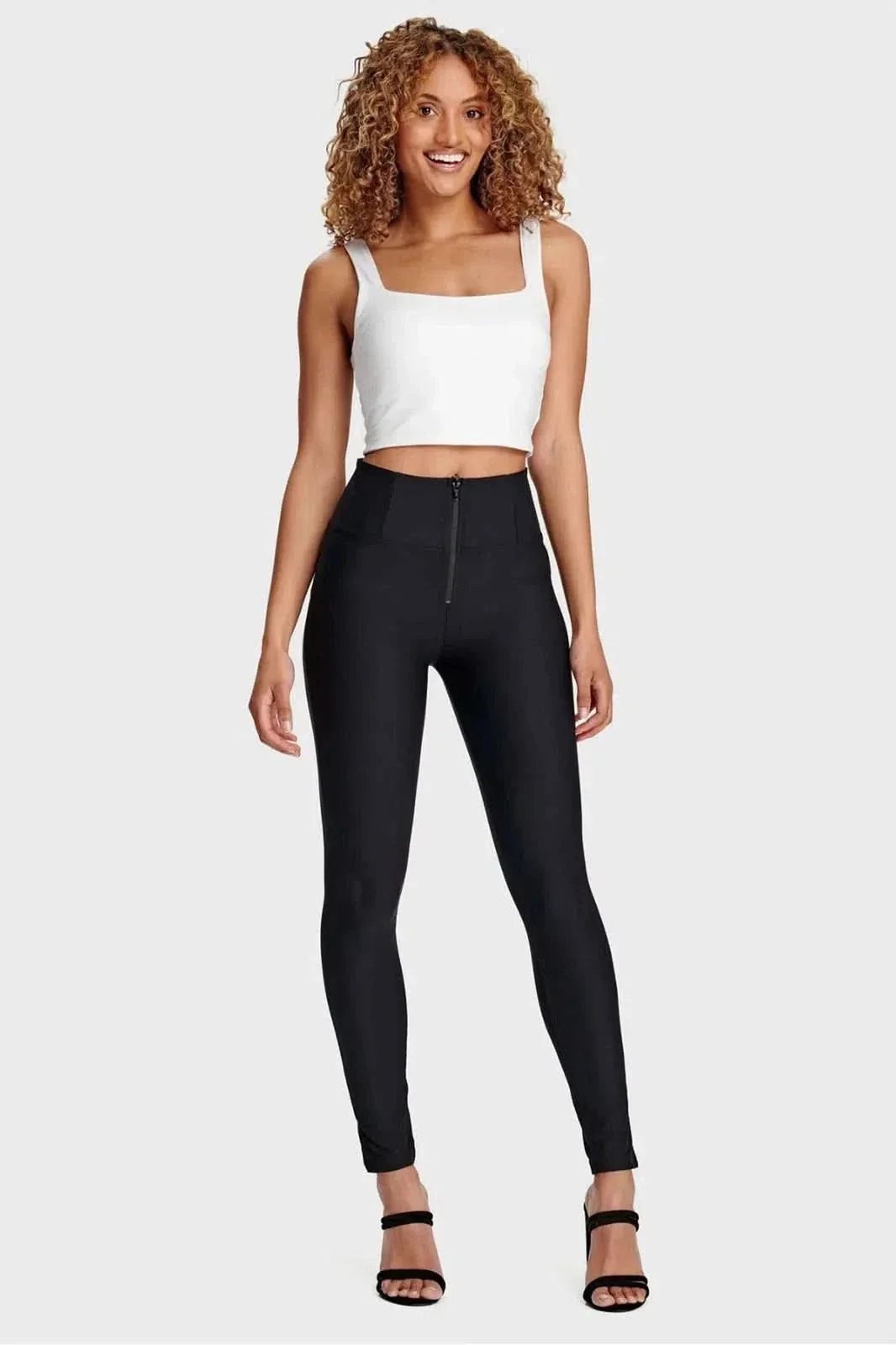 WRUP Thick Layered Diwo Pro - High Waisted - 7/8 Length - Black - Image 6