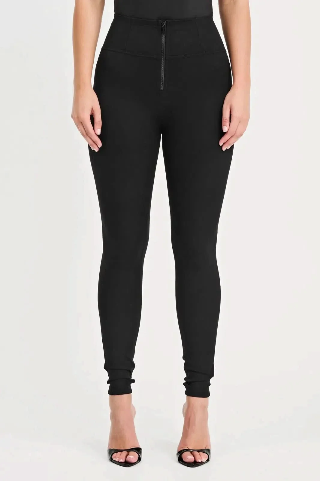 WRUP Thick Layered Diwo Pro - High Waisted - Full Length - Black - Image 4