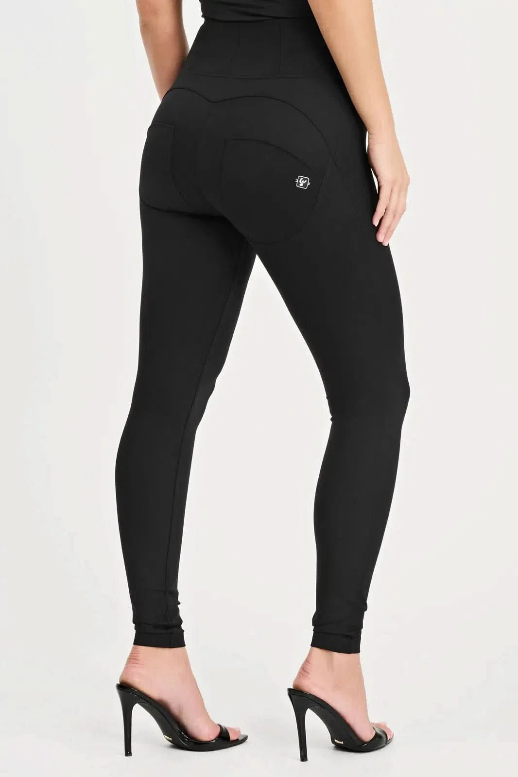 WRUP Thick Layered Diwo Pro - High Waisted - Full Length - Black - Image 5