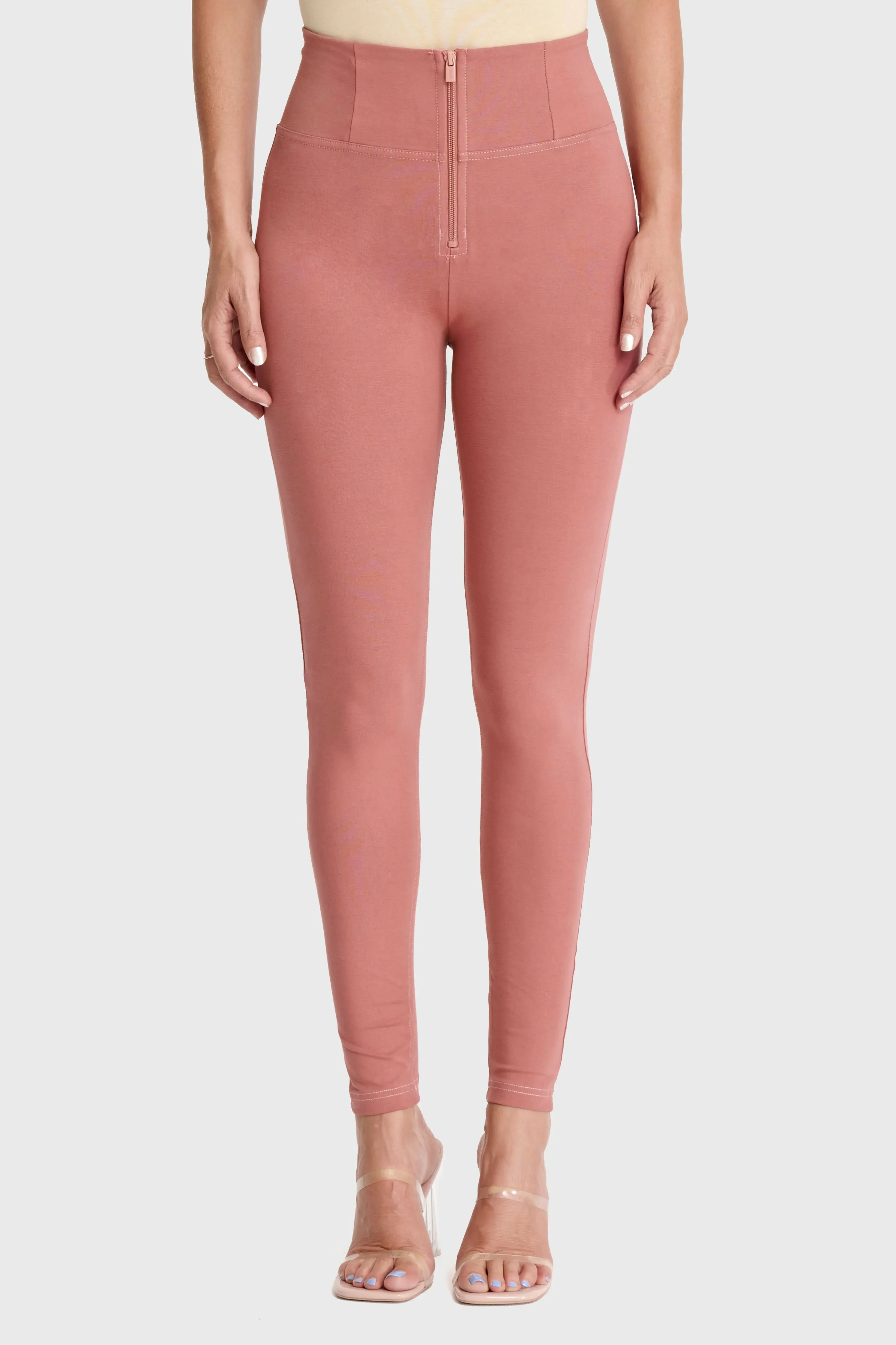 WRUP Fashion - High Waisted - Full Length - Dusty Rose - Image 3