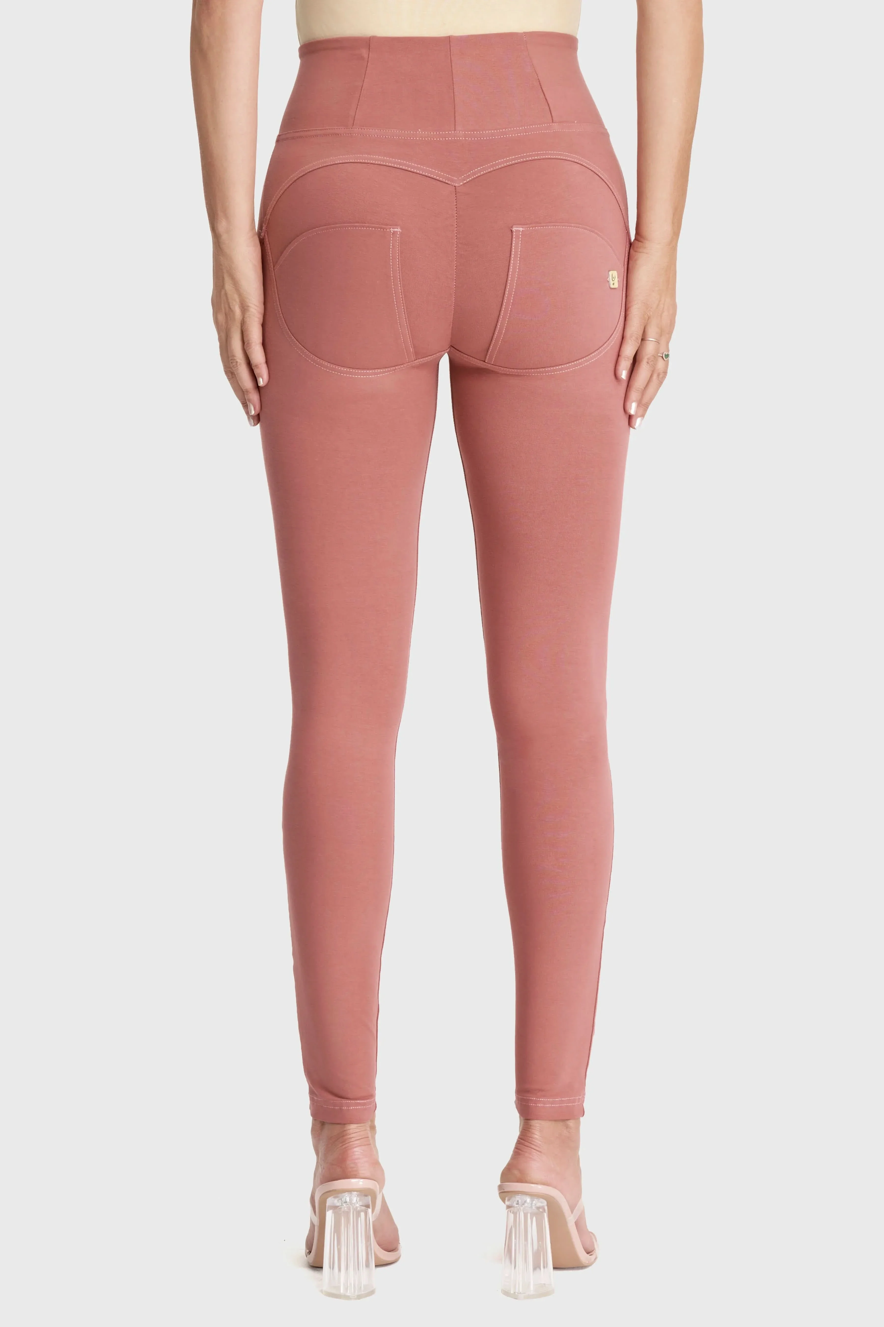 WRUP Fashion - High Waisted - Full Length - Dusty Rose - Image 5